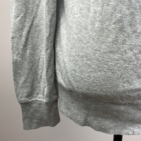 GAP Gray Cardigan Sweater Women SZ M Button Down Long Sleeve - Picture 4 of 14